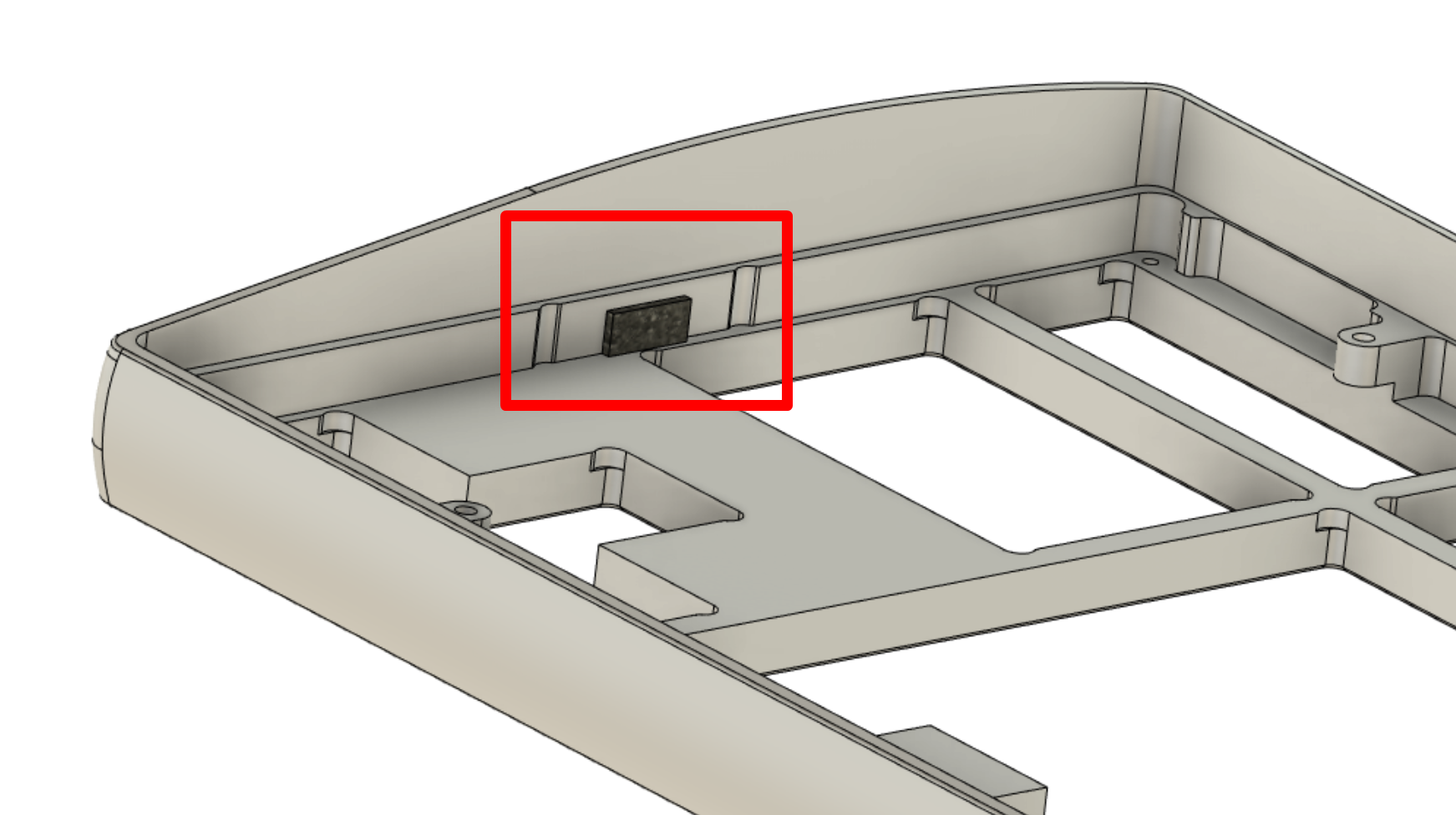 Side vertical gasket locations