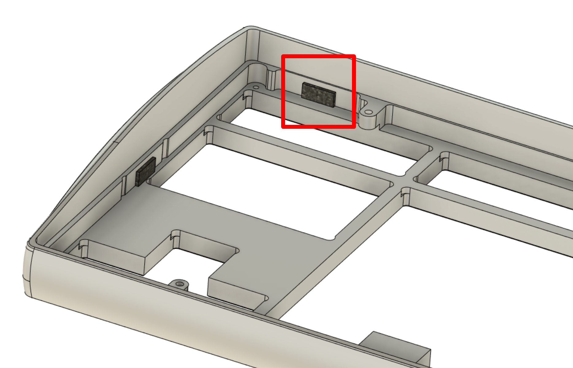 Top/Bottom vertical gasket locations