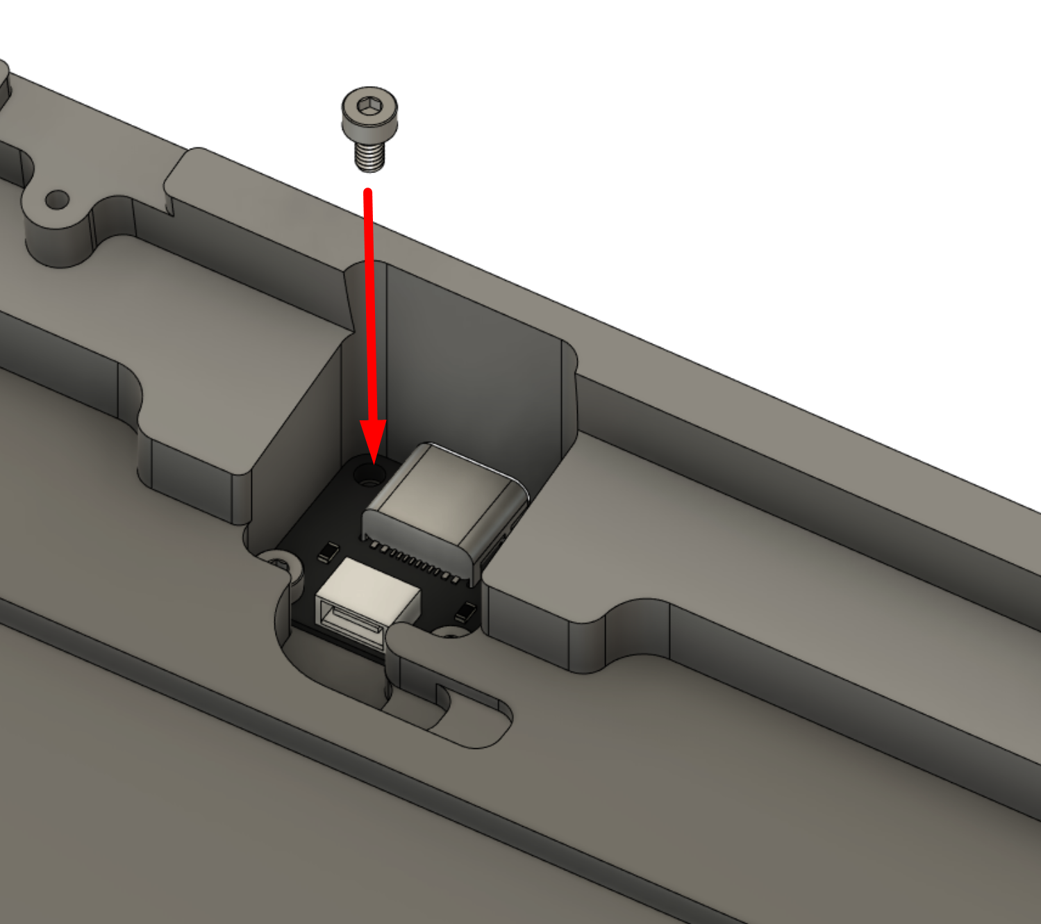 Daughterboard screws