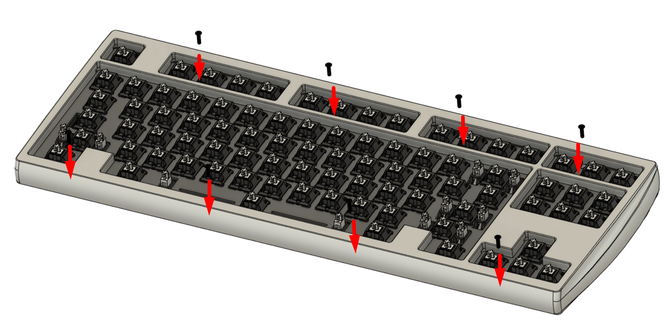 Case screws