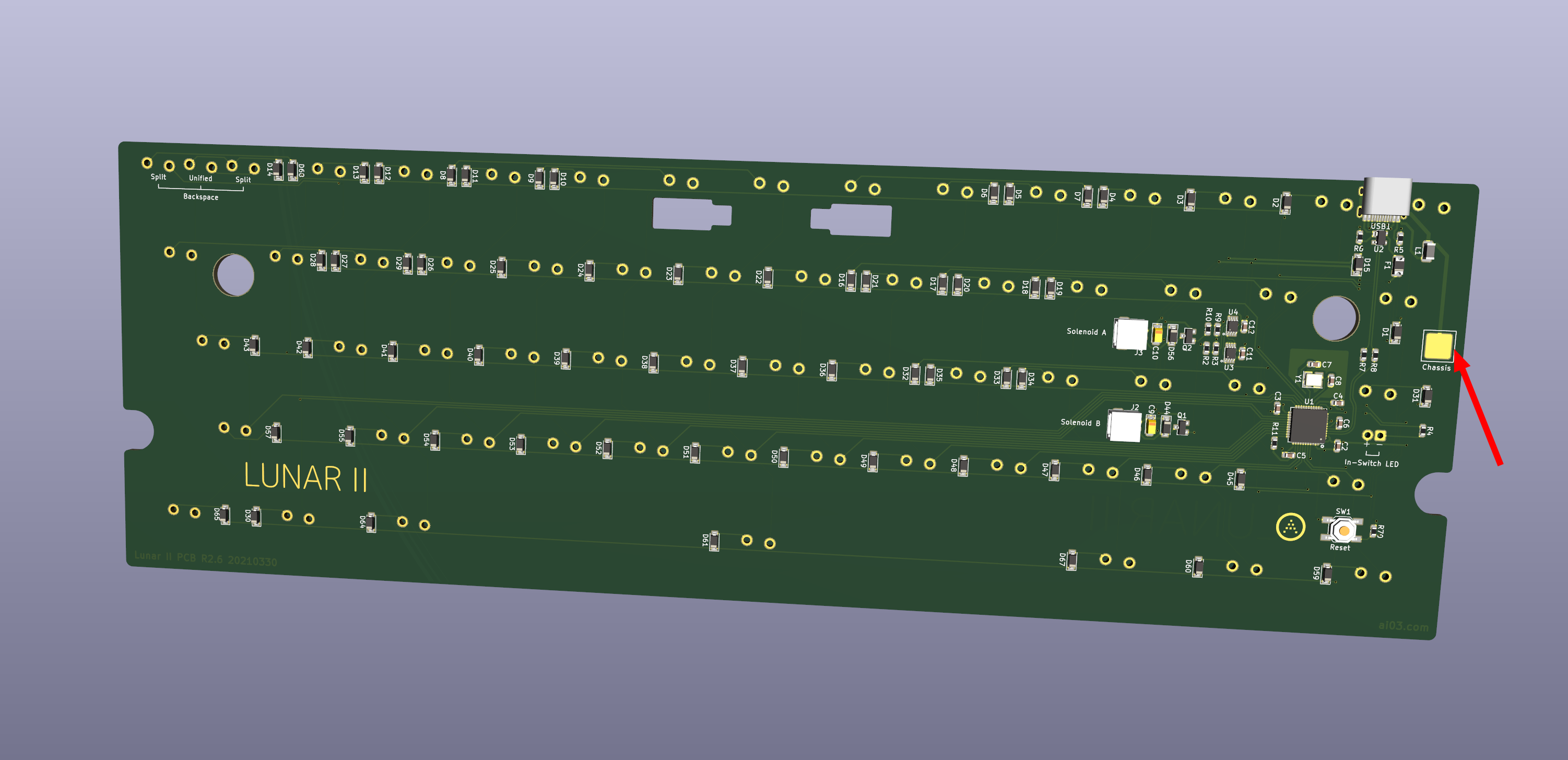 Conductive Foam Location