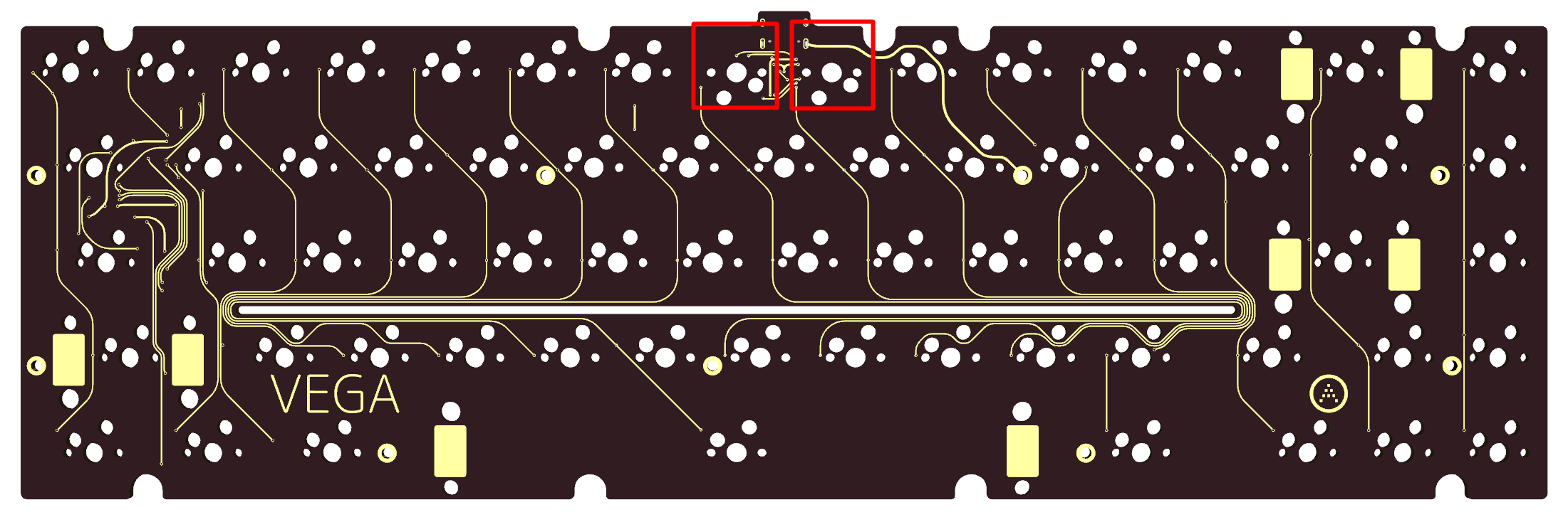 Switch reversed locations